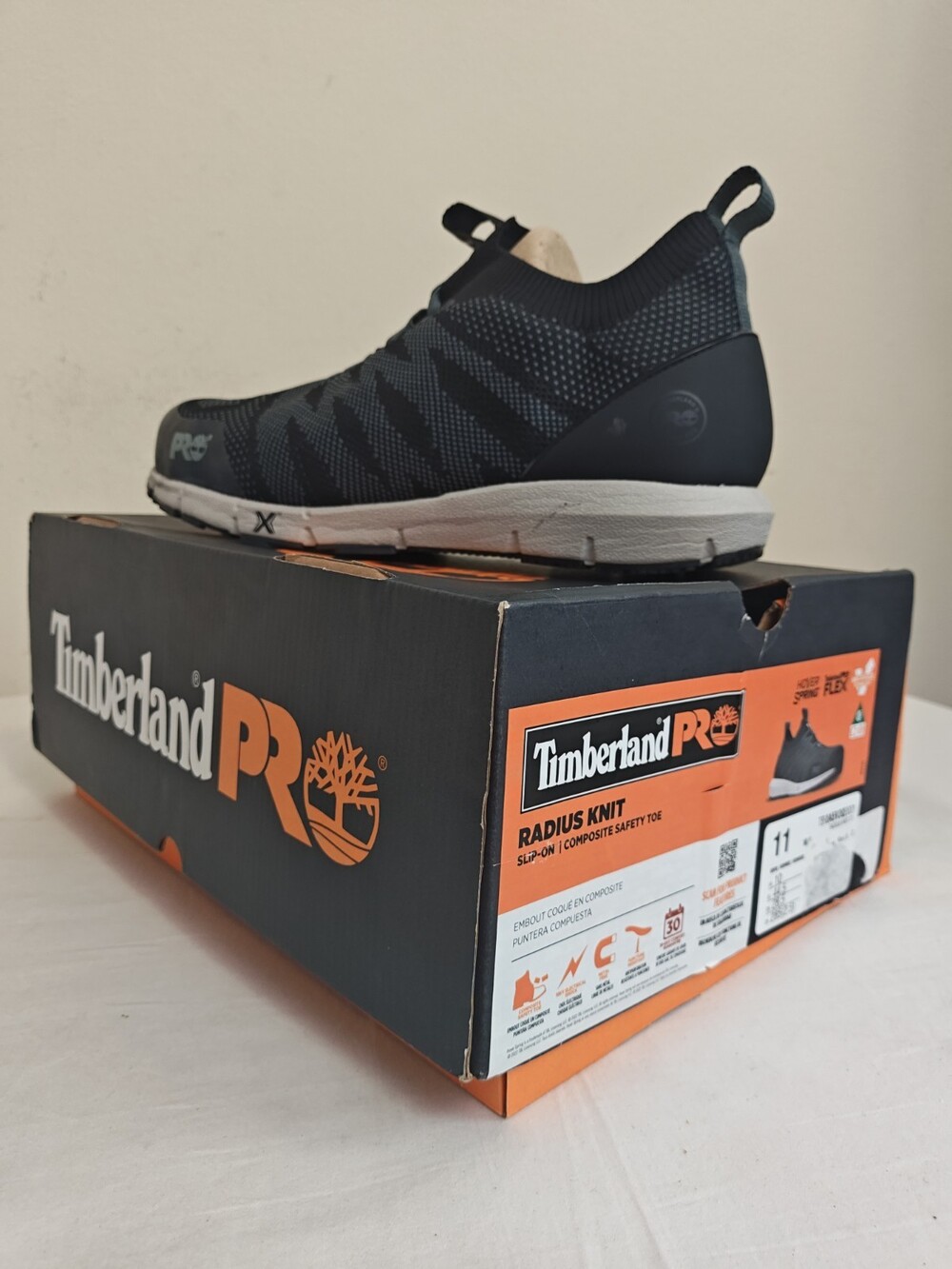 Timberland PRO Flex Mens Composite Safety Toe Laced Sneaker Shoes Size US 11W